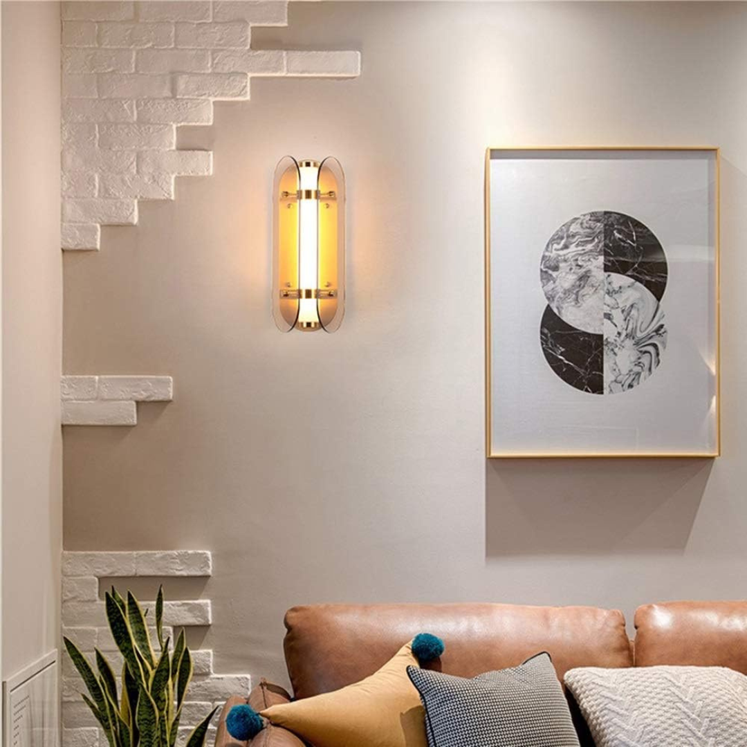 LED Wandlampe Glas | Modernes Licht für Innenräume