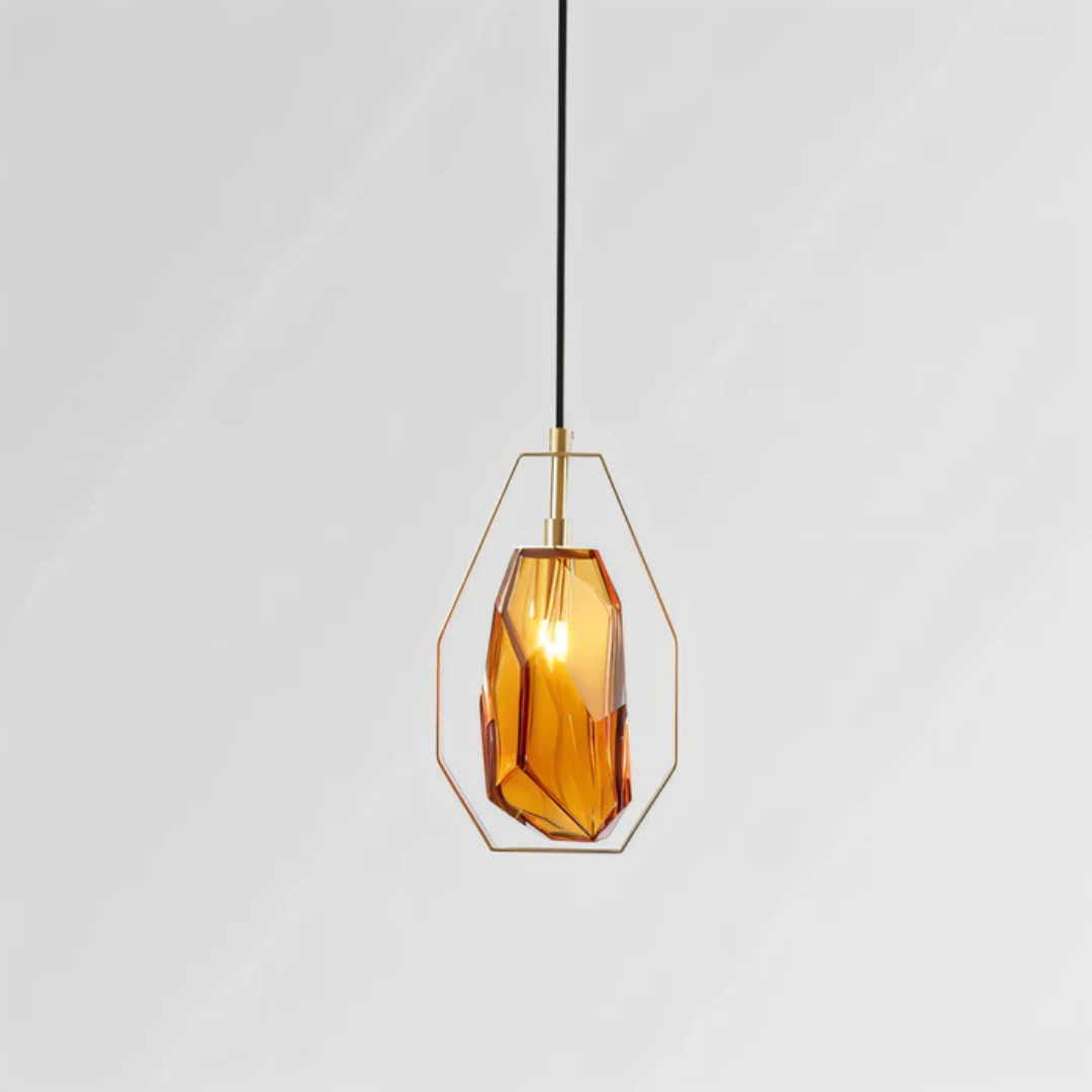 Elaris | Geometrische Glas Pendelleuchte