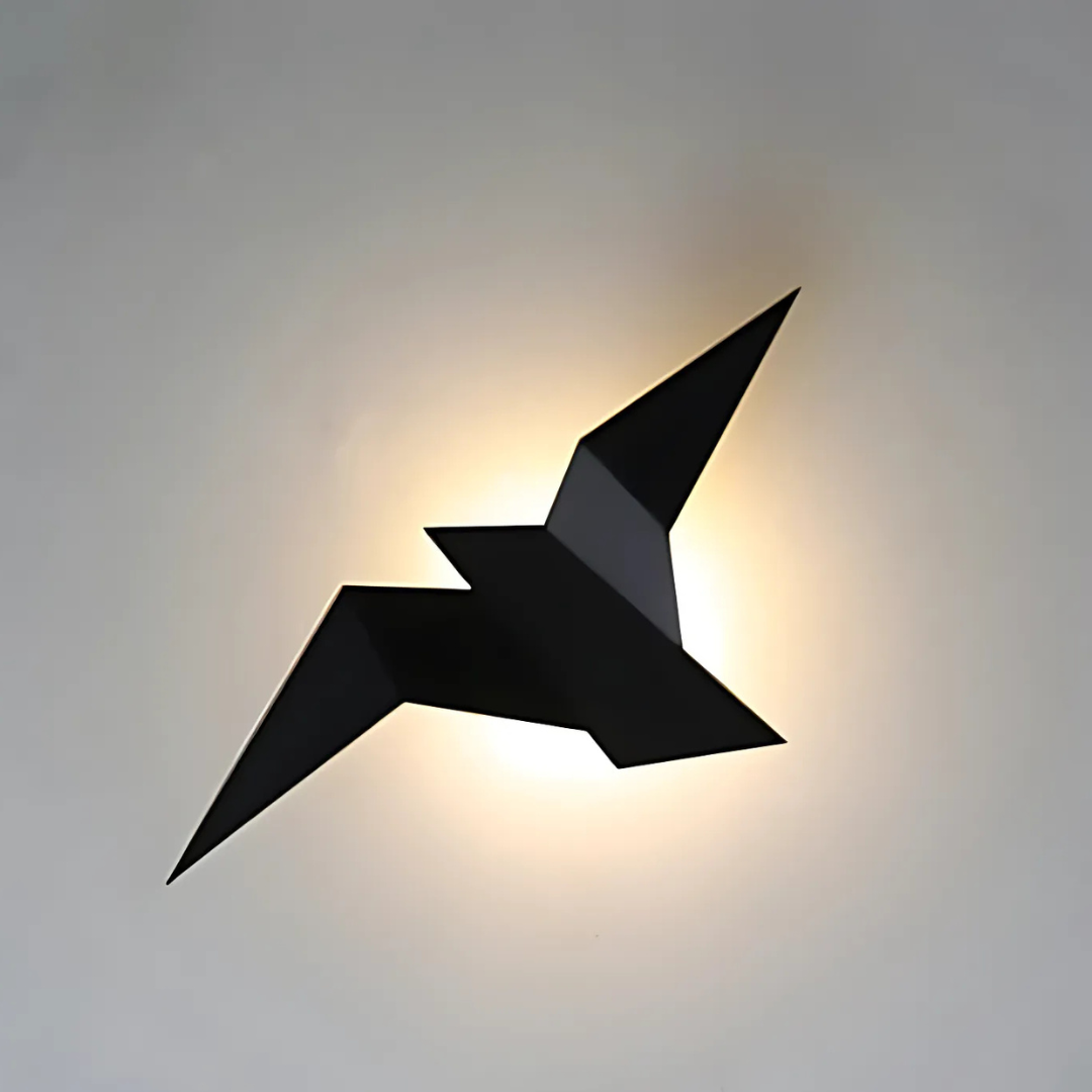 Aviora | LED Wandleuchte in Vogel-Design