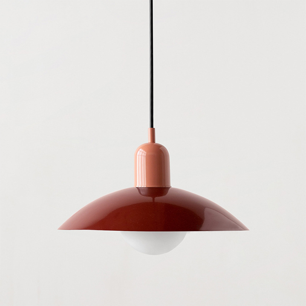 Macaron Pendelleuchte | Farbiger Glasschirm für Modernes Flair
