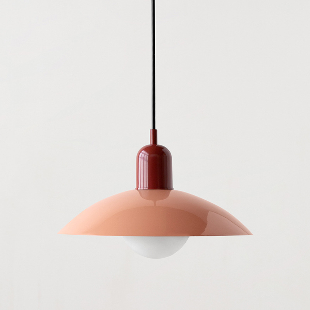 Macaron Pendelleuchte | Farbiger Glasschirm für Modernes Flair