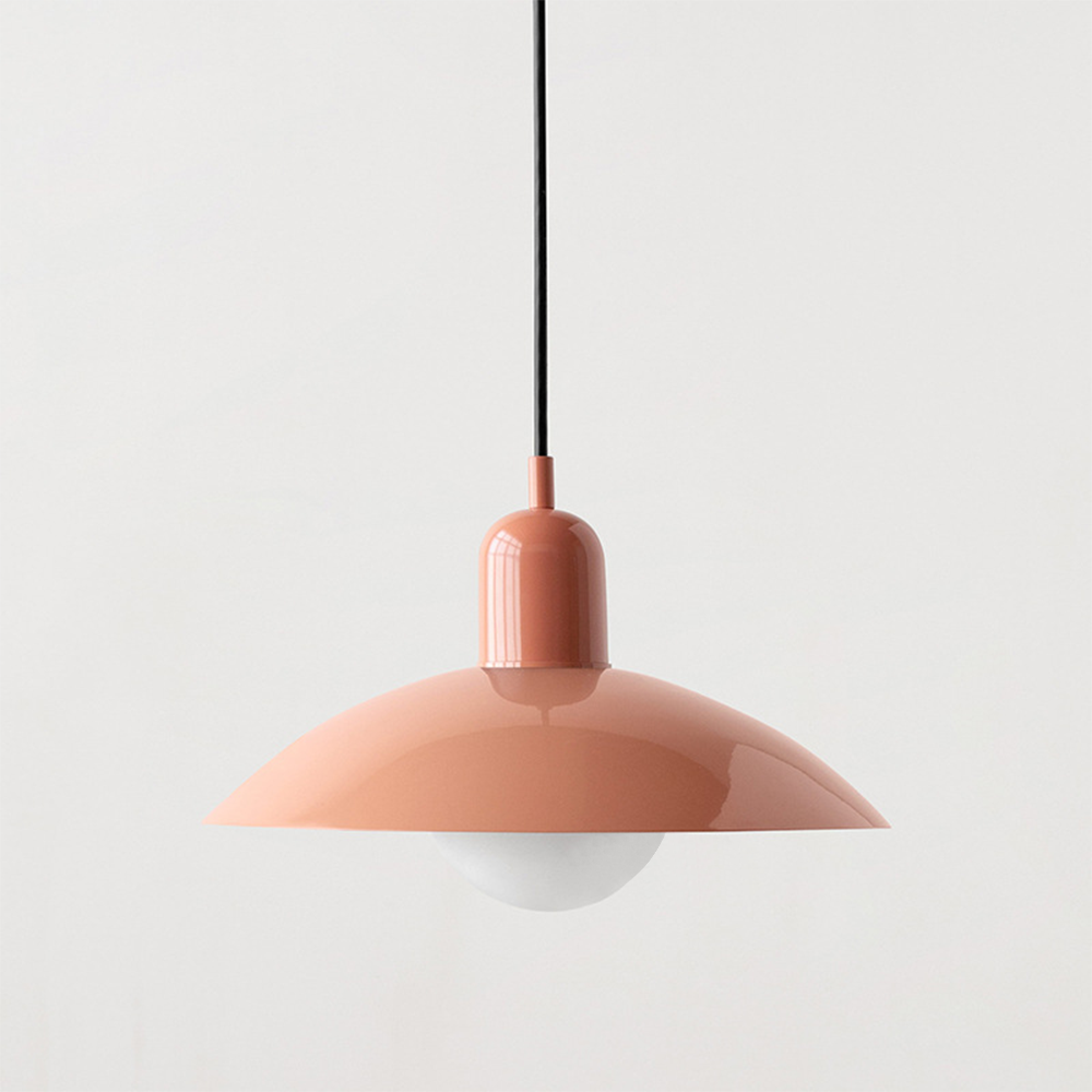 Macaron Pendelleuchte | Farbiger Glasschirm für Modernes Flair