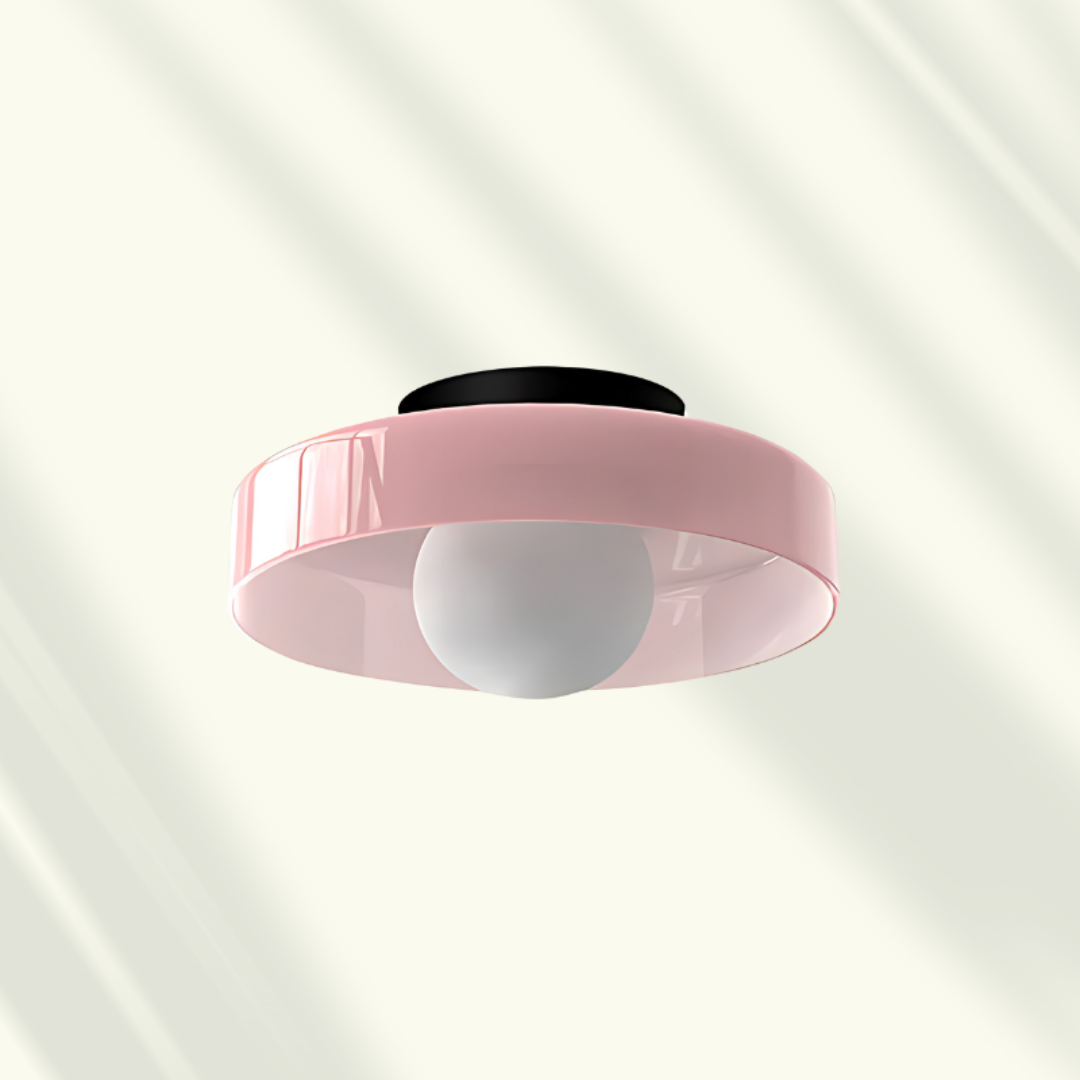 Rosira | Deckenleuchte modern rund aus Glas