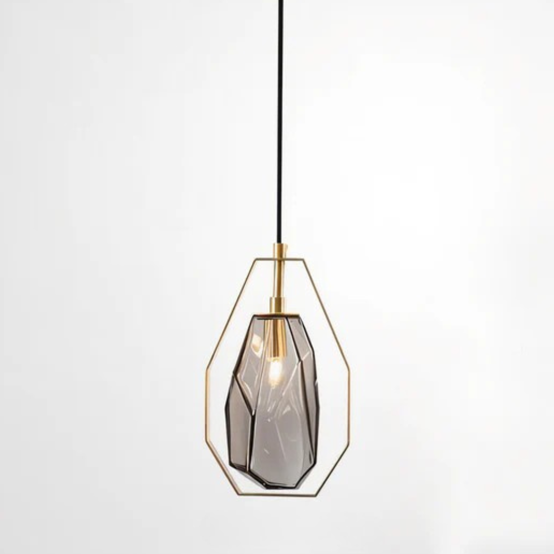 Elaris | Geometrische Glas Pendelleuchte