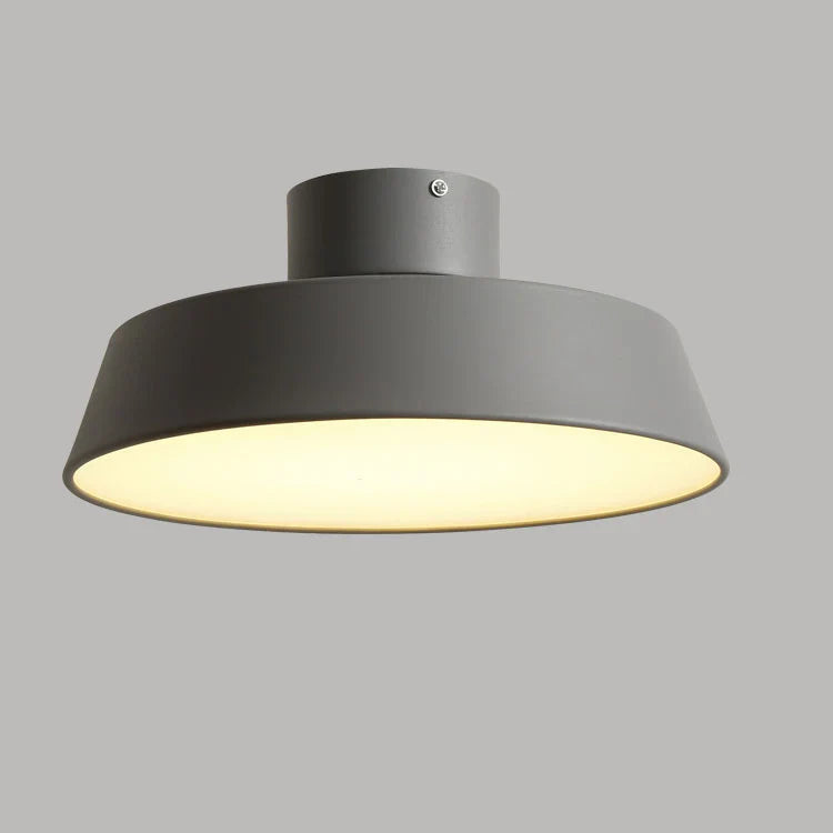 Nordisch | Schlichte Runde LED Lampe Decke