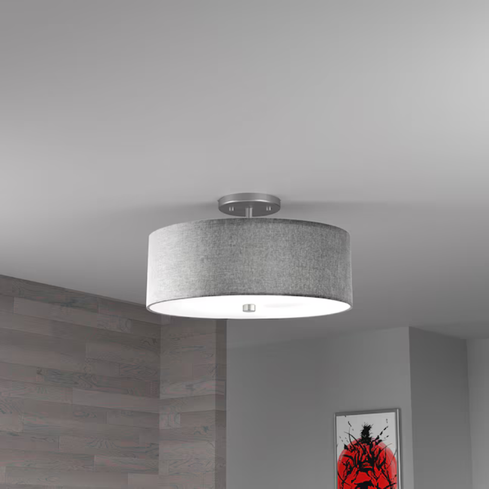 GrauNova | Moderne LED Deckenleuchte