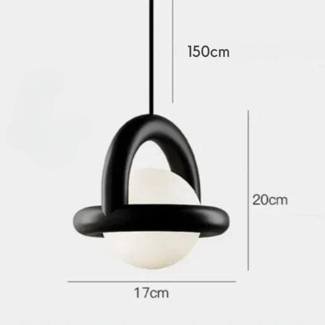 Lunira | Pendelleuchte im Kugelring-Design