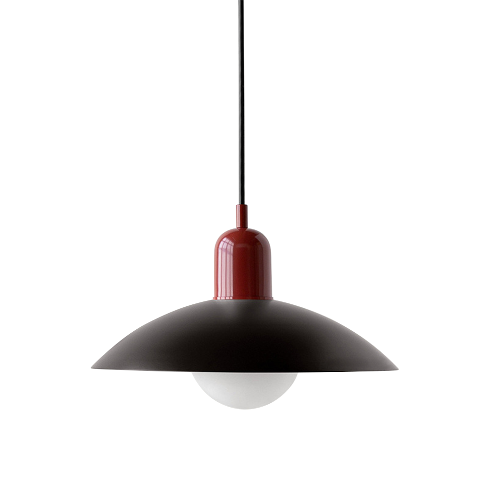 Macaron Pendelleuchte | Farbiger Glasschirm für Modernes Flair