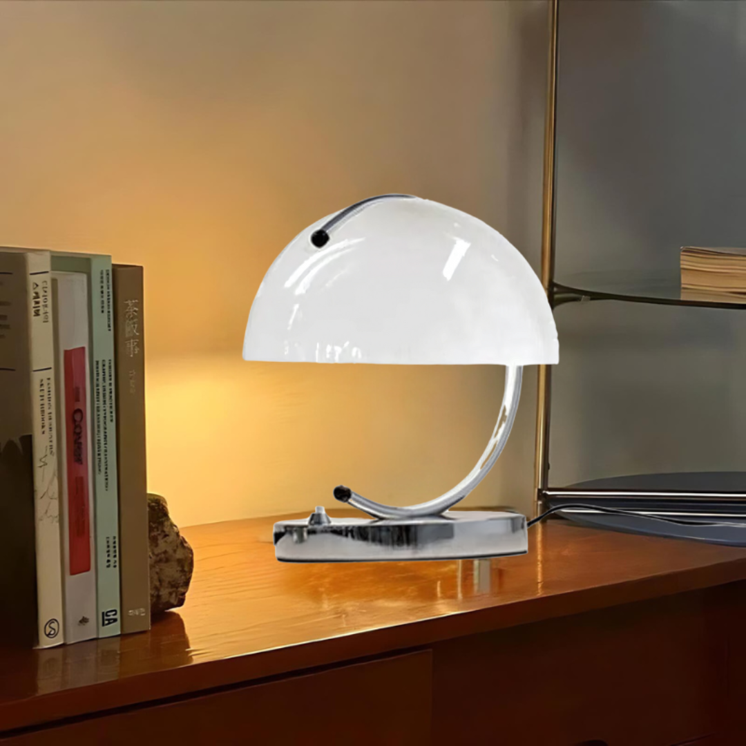 Glas-Tischleuchte | LED-Leuchte fürs Wohnzimmer