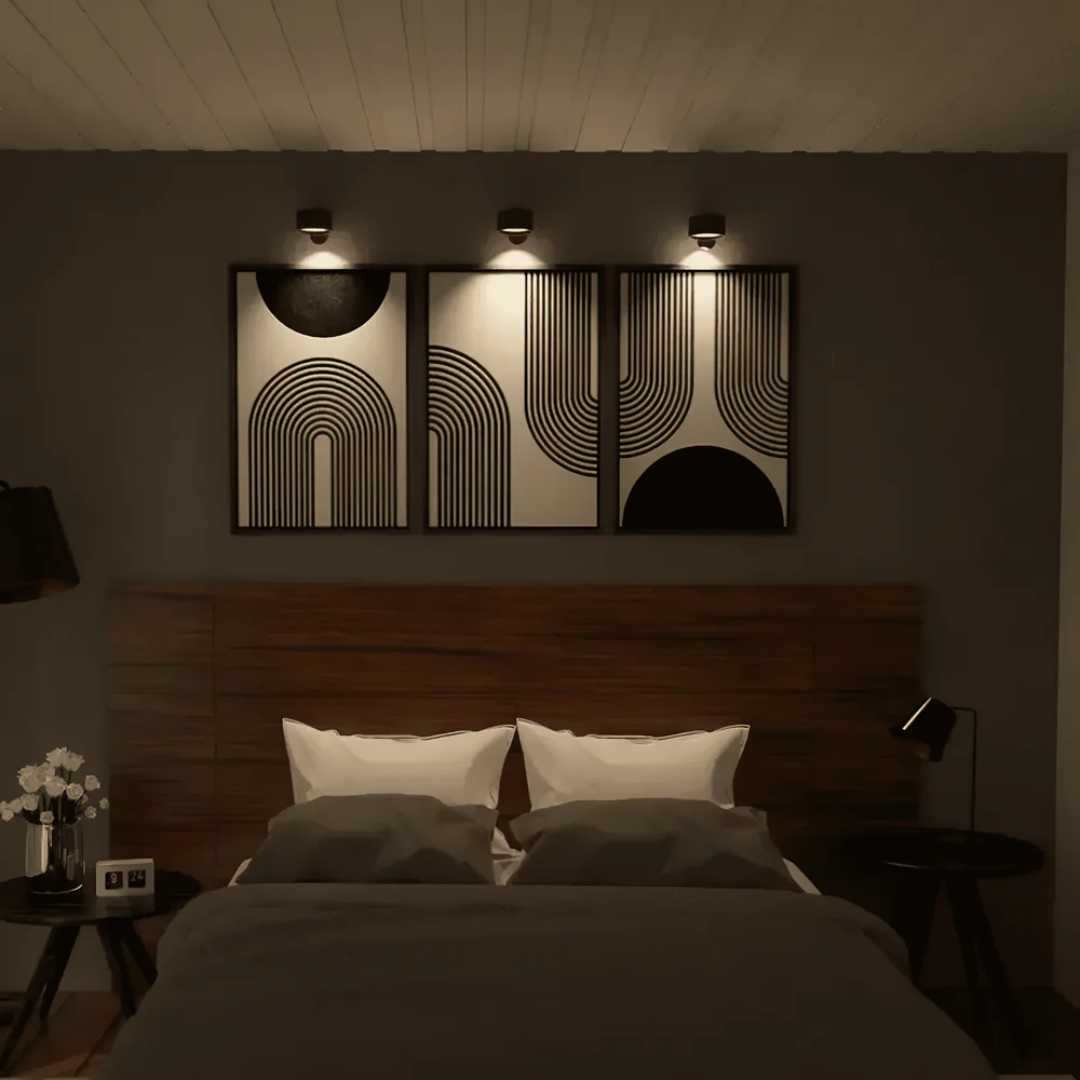 Nordelo | Holz Wandleuchte im Minimalstil