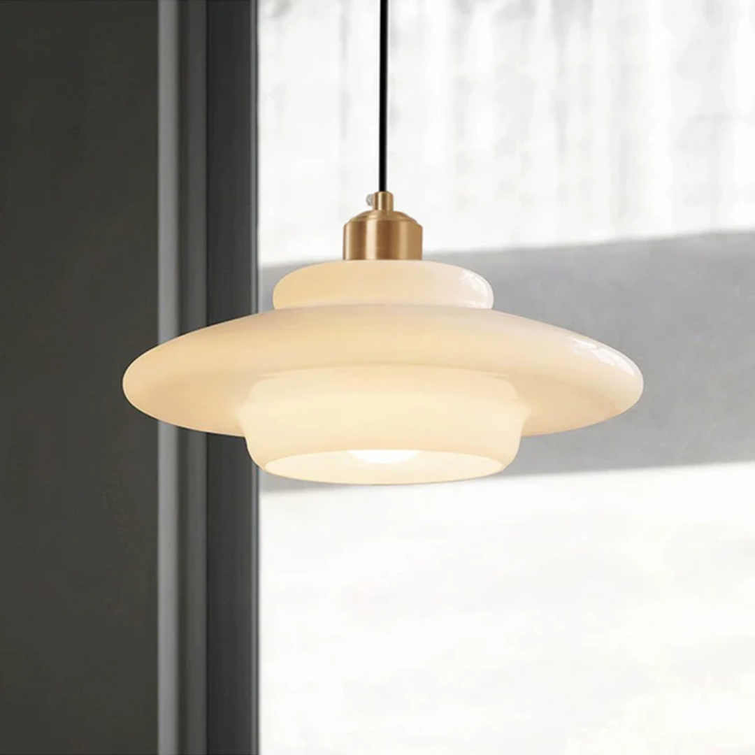 Glas Pendellampe | Küche Wohnzimmer Deckenleuchte