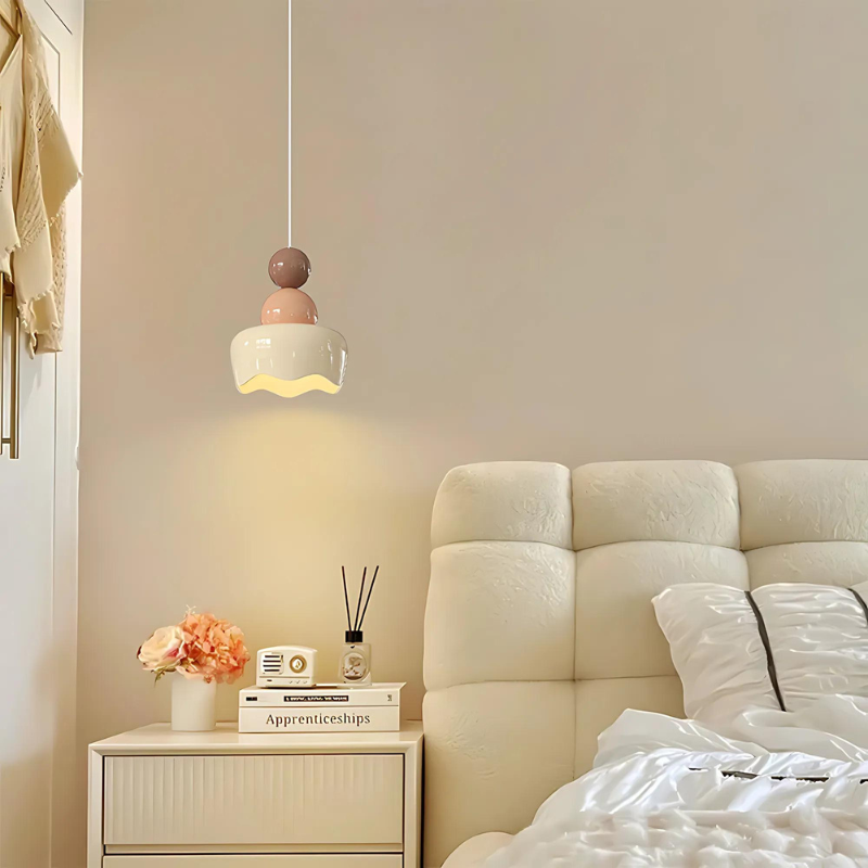 Luneya | Pendelleuchte im Retro-Wellen-Design