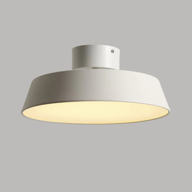Nordisch | Schlichte Runde LED Lampe Decke