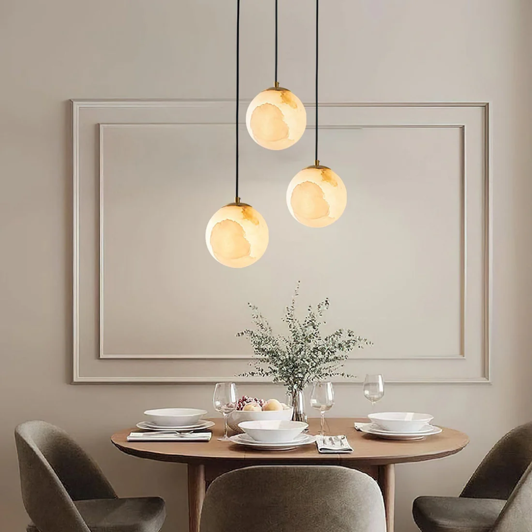 Marvella | Pendelleuchte mit Marmoroptik