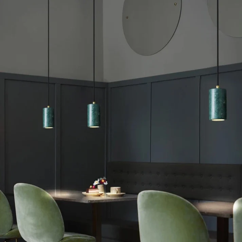 MarmoLine | LED Pendelleuchte Hängelampe aus Marmor