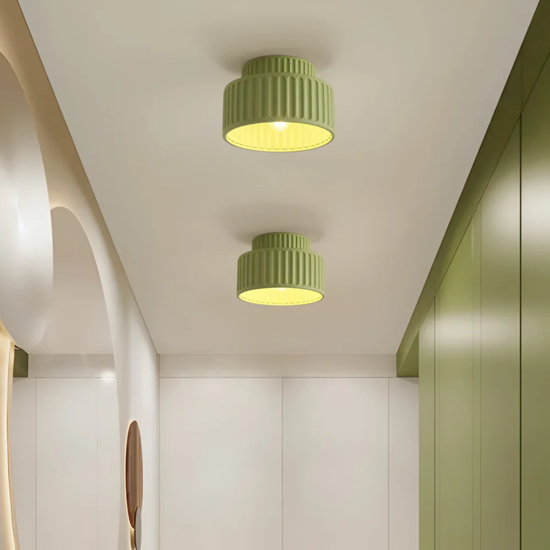 Strukturierte LED | Deckenleuchte Wohnraum