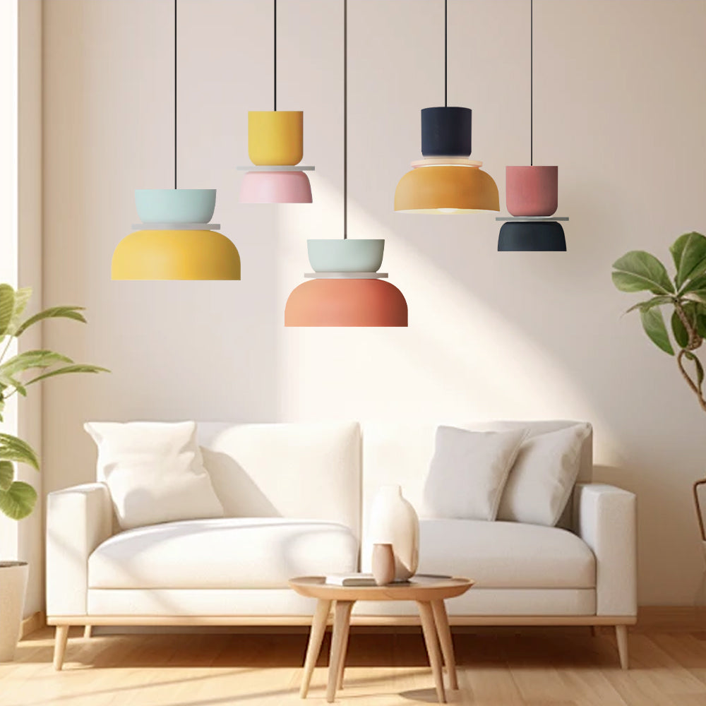 Coloria | Pendelleuchte im Farbmix-Design