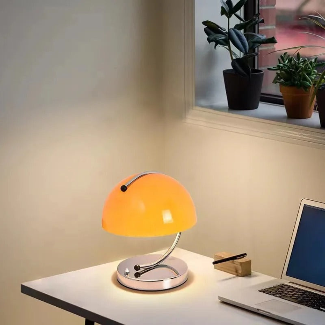 Glas-Tischleuchte | LED-Leuchte fürs Wohnzimmer