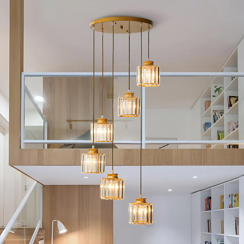 Calira | Deckenleuchte im Zylinderglasdesign