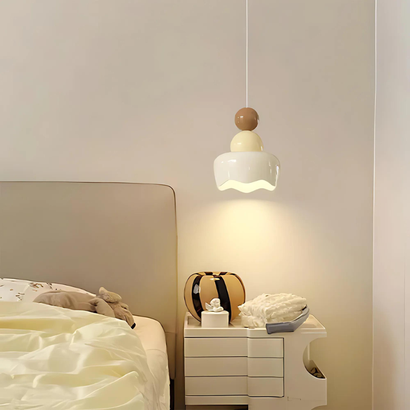 Luneya | Pendelleuchte im Retro-Wellen-Design