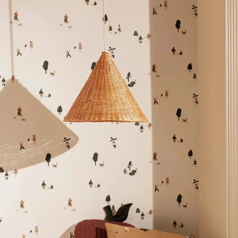 Ravena | Pendelleuchte im Rattandesign