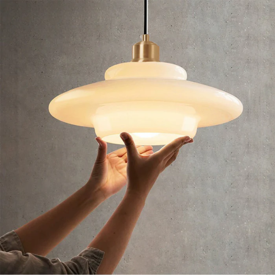 Glas Pendellampe | Küche Wohnzimmer Deckenleuchte