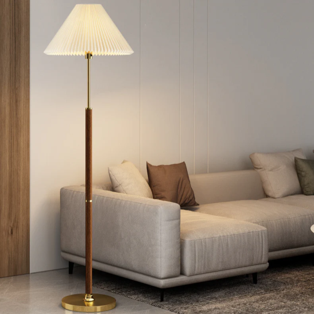 Shiro | Stehlampe aus Reispapier