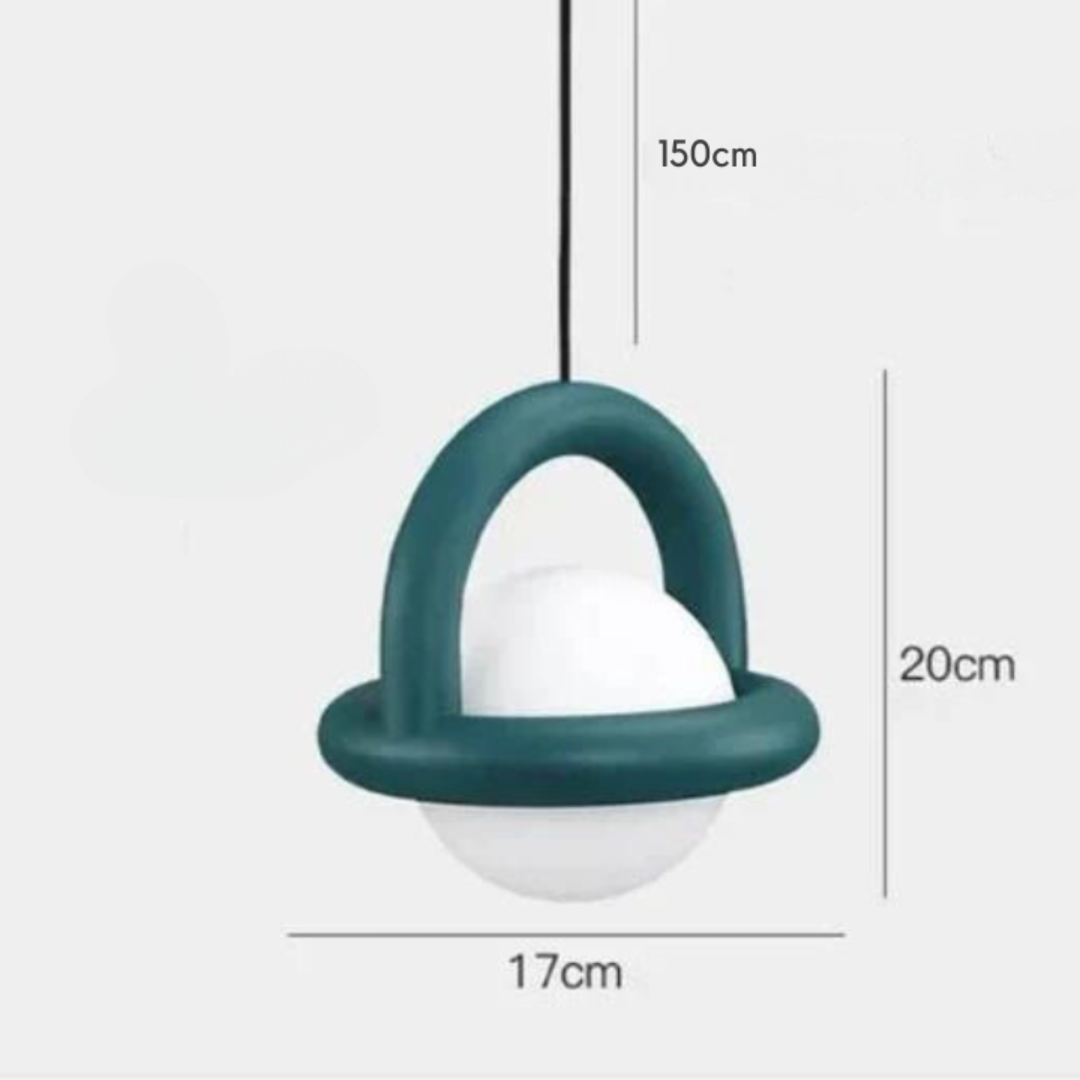 Lunira | Pendelleuchte im Kugelring-Design
