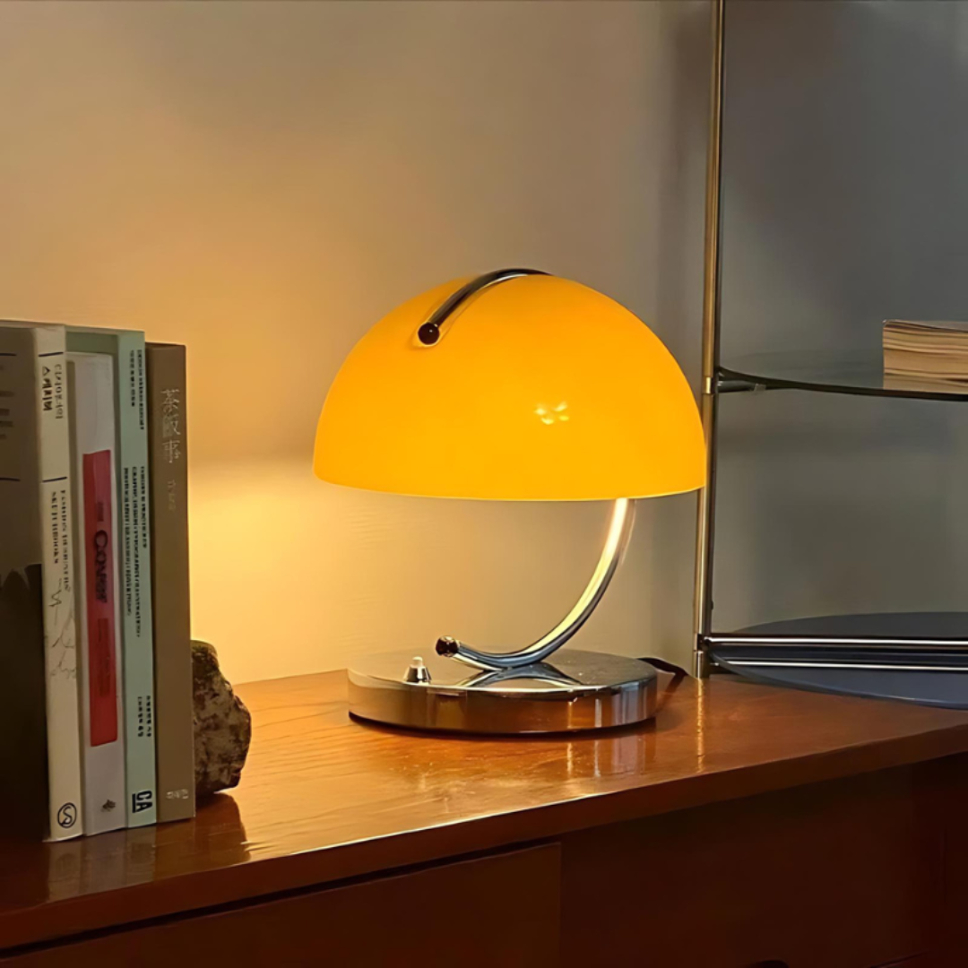 Glas-Tischleuchte | LED-Leuchte fürs Wohnzimmer