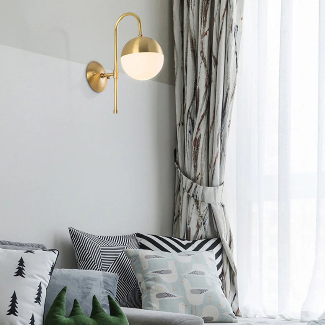 Lumo | Skandinavische Wandlampe Kugelform