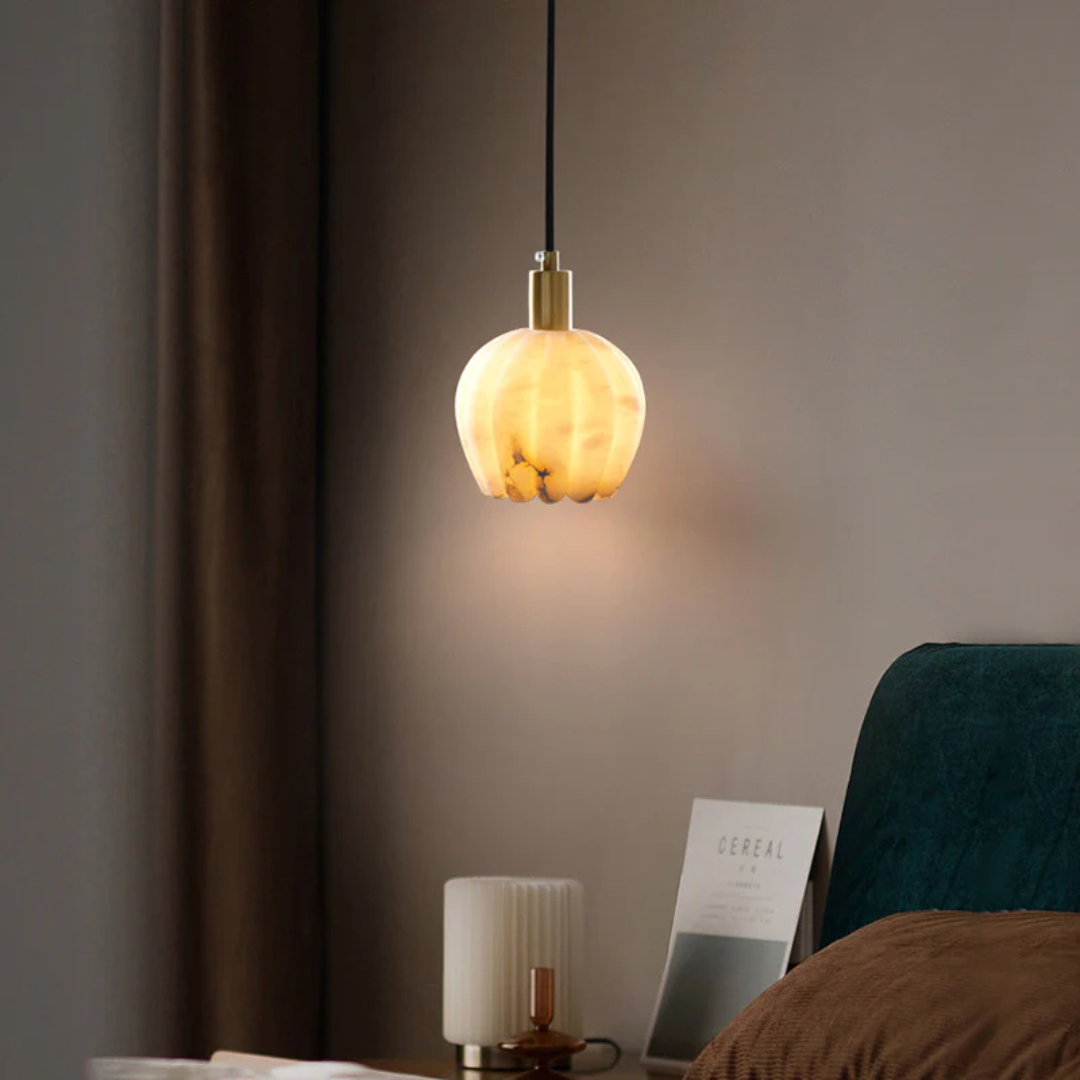 Alba | Alabaster Hängeleuchte