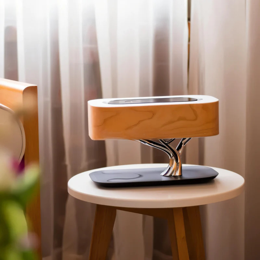 LED-Tischleuchte | Multifunktional mit Bluetooth und Ladefunktion