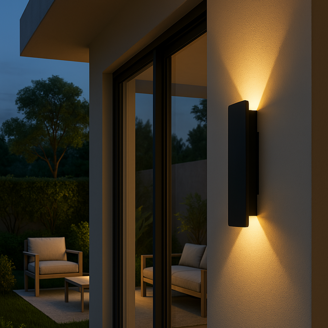 Streamline LED Wandleuchte für Außen | Wetterfest IP65 | In 4 Größen erhältlich
