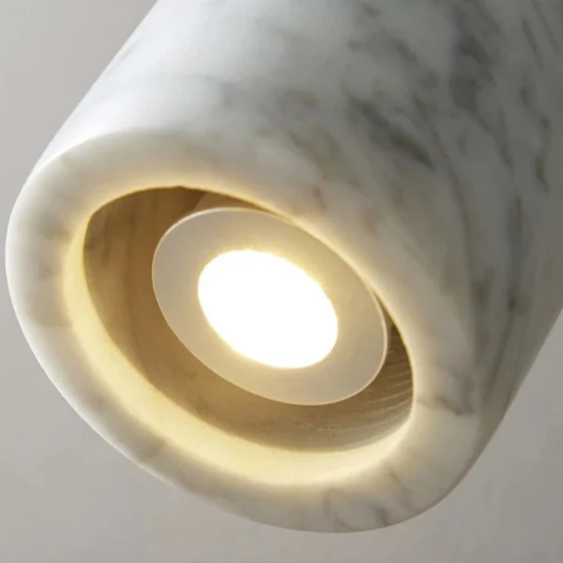 MarmoLine | LED Pendelleuchte Hängelampe aus Marmor