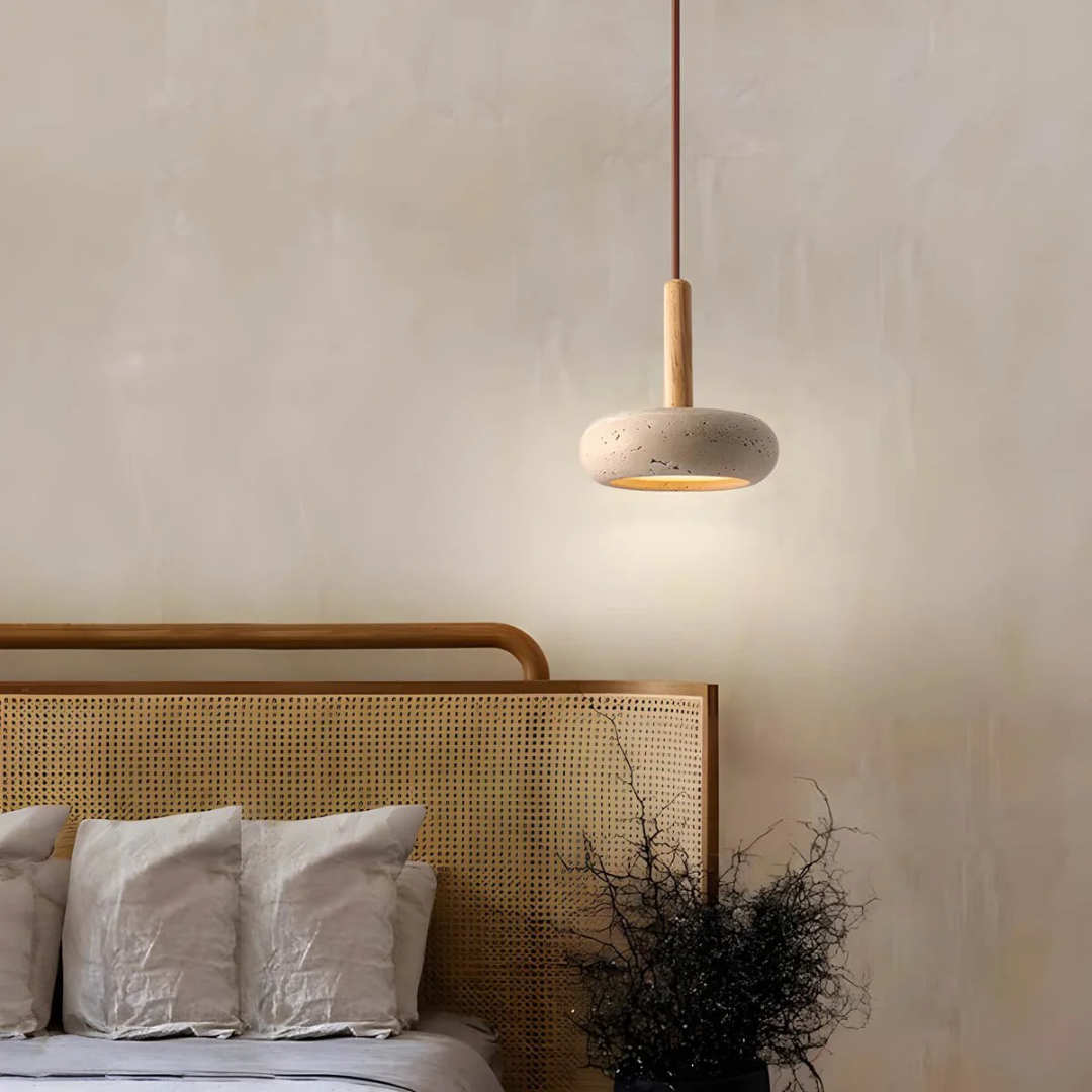 Ardena | Beton-Holz Pendelleuchte