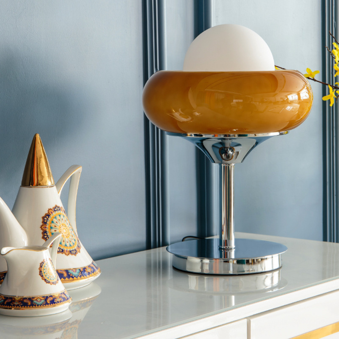Retro-Tischlampe | Innenbeleuchtung im Bauhaus-Stil