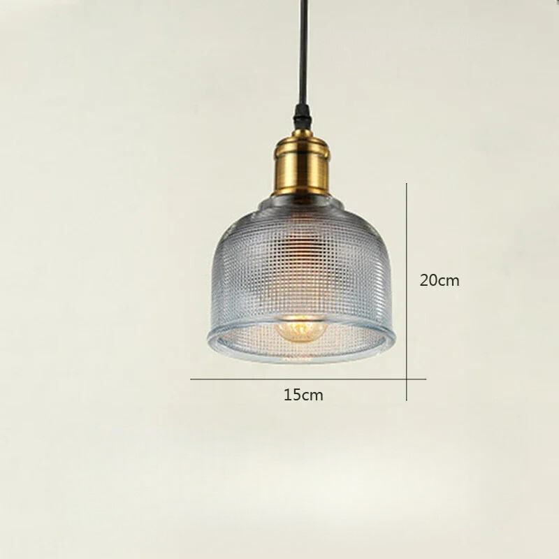 Ambera | Pendelleuchte im Strukturglas-Design