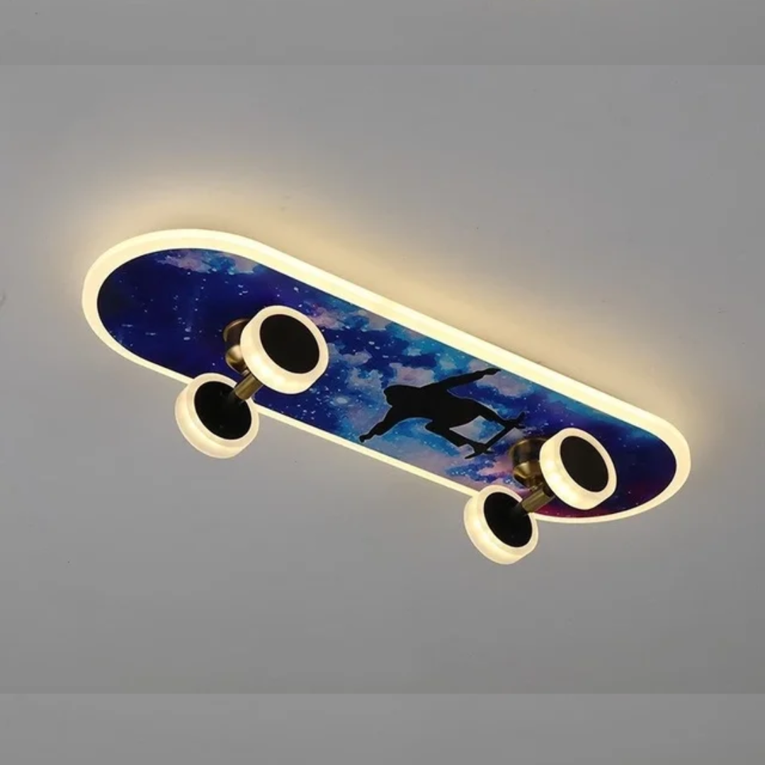 LED Deckenleuchte | im Skateboard Stil