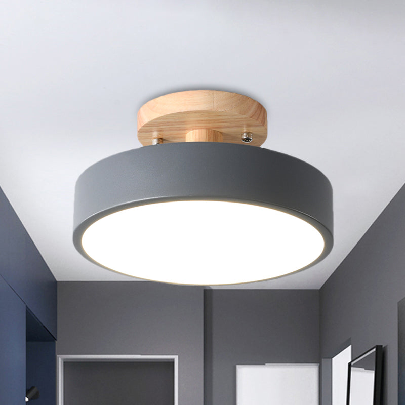 Nordora | Deckenlampe mit Holzoptik