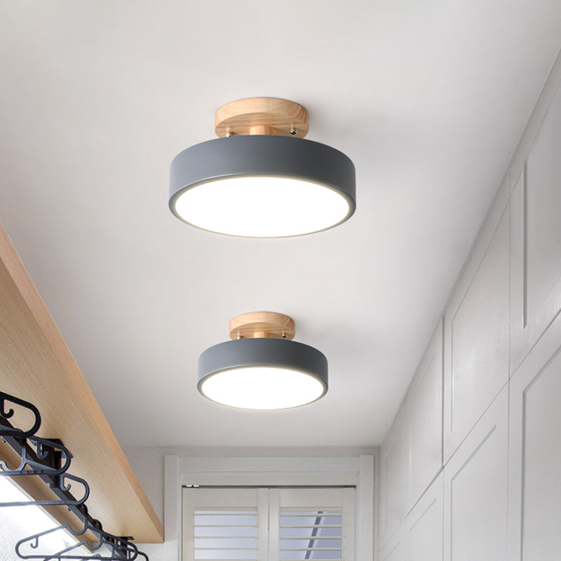 Nordora | Deckenlampe mit Holzoptik