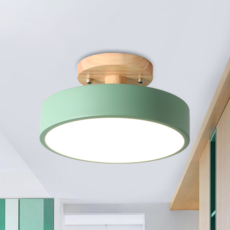 Nordora | Deckenlampe mit Holzoptik