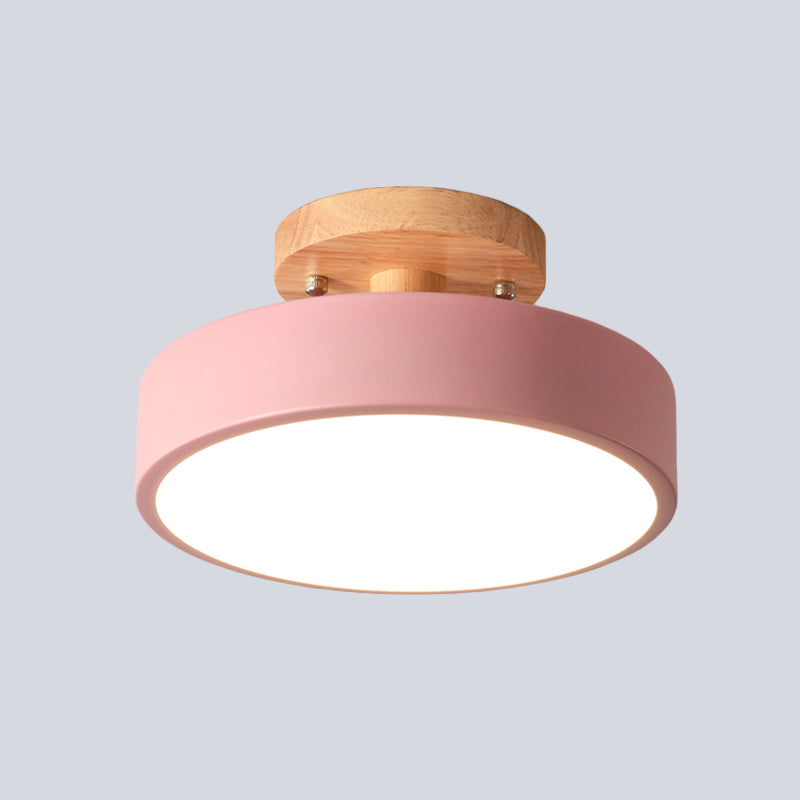 Nordora | Deckenlampe mit Holzoptik