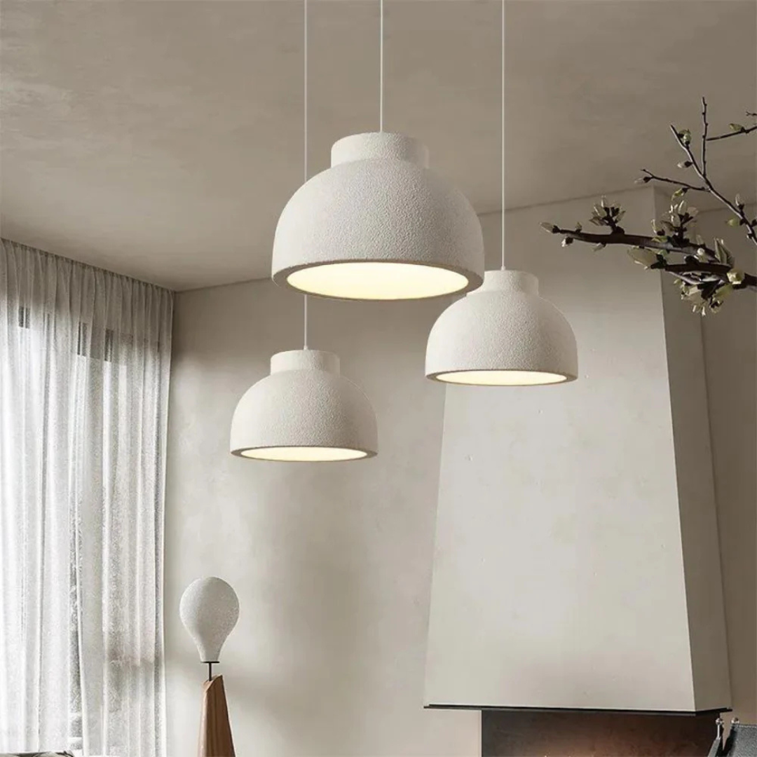 Svala | Minimalistische Skandinavische Polystyrol-Hängelampe