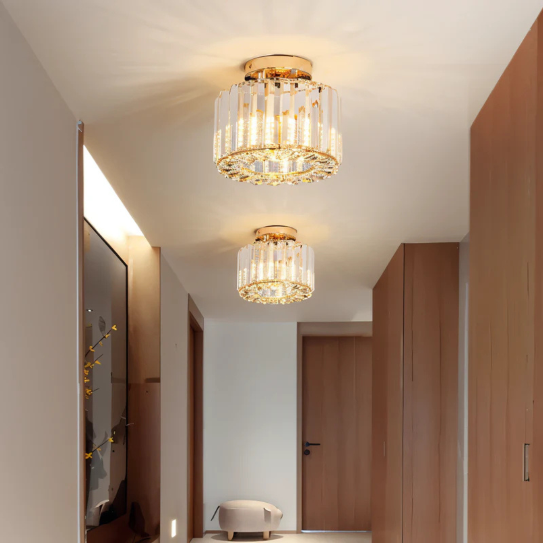Eloria | LED Deckenleuchte mit Kristalloptik