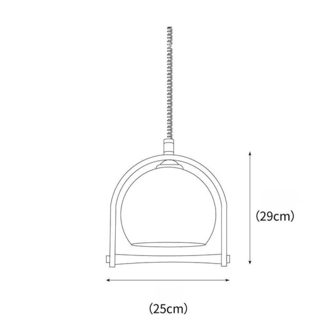 Vintage Bauhaus | Pendelleuchte Glas