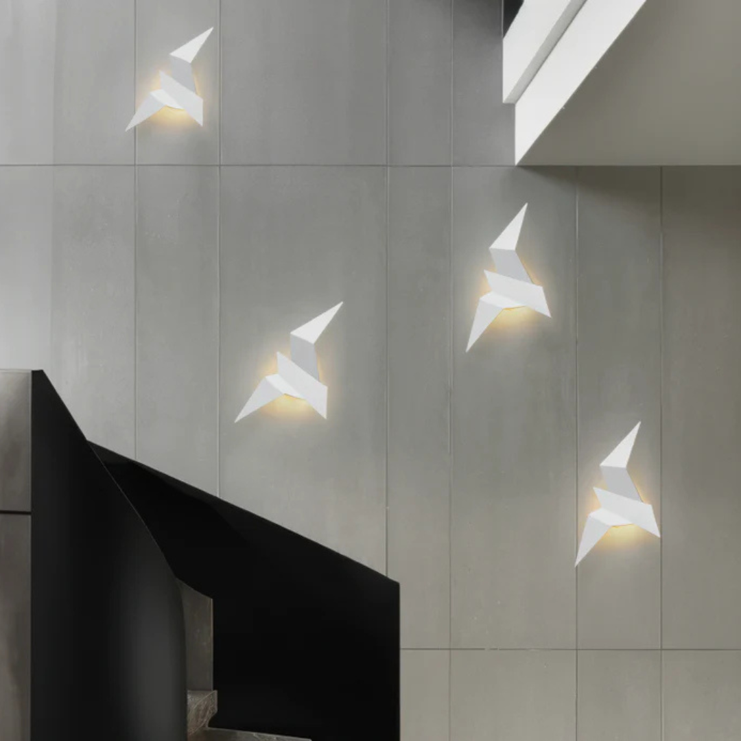 Aviora | LED Wandleuchte in Vogel-Design