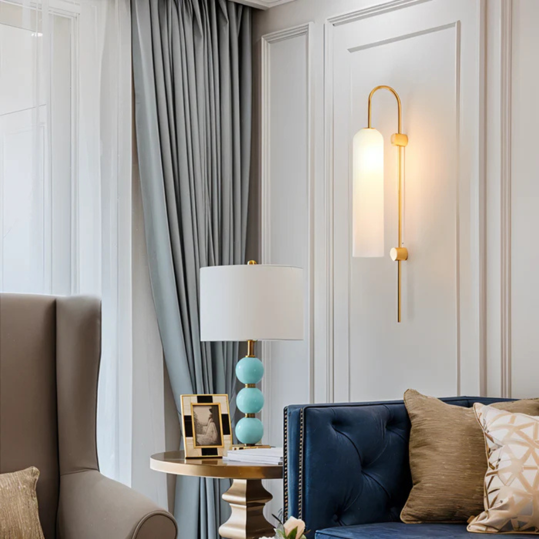 Glas LED Wandlamp | Moderne Innenbeleuchtung