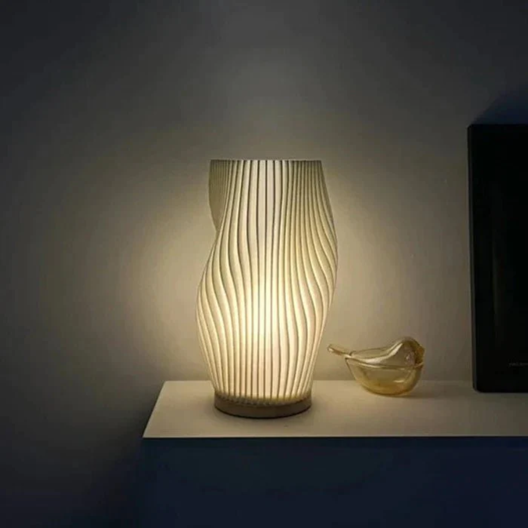 Lyra | LED Tischlampe Wellenform