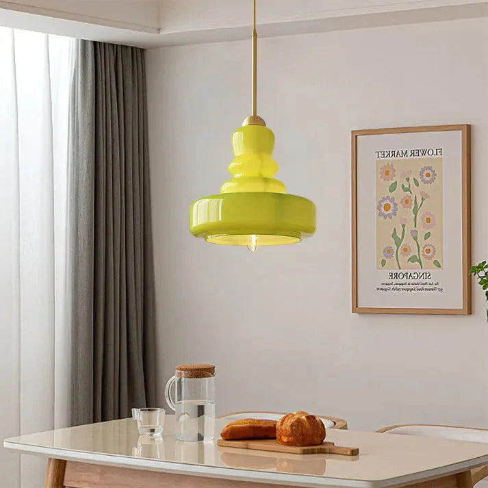 Orelia | Retro Glas Pendelleuchte