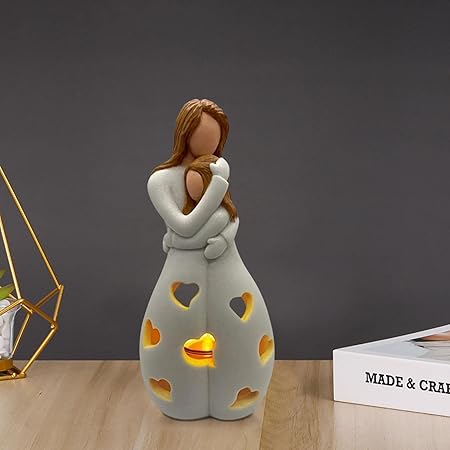 Amoria | Herzfigur Nachtlampe Mutter & Kind
